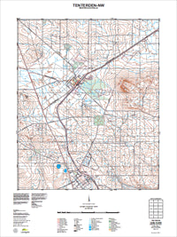 2429-III-NW Tenterden Topographic Map by Landgate 2011
