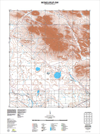 2429-II-SW Mondurup Topographic Map by Landgate 2011