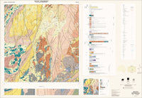4463 Mount Remarkable WA Geological Map 1st Edition 1996