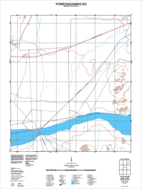 2441-IV-SE Yoweragabbie Topographic Map by Landgate 2011
