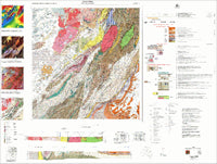 4461 Halls Creek WA Geological Map 1st Edition 1996