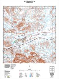 Buy 2451-IV-SE Paraburdoo Topographic Map by Landgate (2011) – The ...