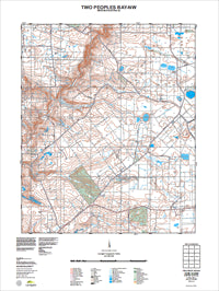 2528-III-NW Two Peoples Bay Topographic Map by Landgate 2011