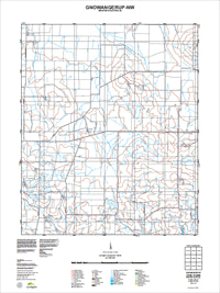2530-III-NW Gnowangerup Topographic Map by Landgate 2011