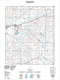 2530-IV-NE Nyabing Topographic Map by Landgate 2011