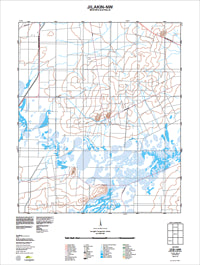 2532-I-NW Jilakin Topographic Map by Landgate 2011