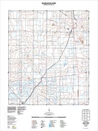2533-IV-NW Babakin Topographic Map by Landgate 2011