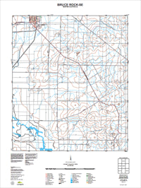 2534-III-SE Bruce Rock Topographic Map by Landgate 2011