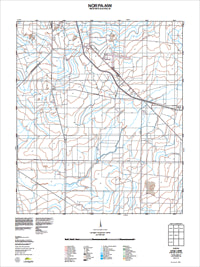 2534-I-NW Norpa Topographic Map by Landgate 2011