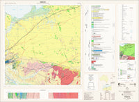 2857 Pardoo WA Geological Map 1st Edition 2004