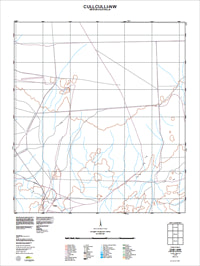2543-I-NW Cullculli Topographic Map by Landgate 2011