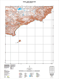 2628-IV-SE Haul Off Rock Topographic Map by Landgate 2011