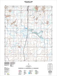 2634-III-NW Wogarl Topographic Map by Landgate 2011