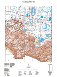 2729-III-SE Warramurrup Topographic Map by Landgate 2011