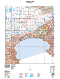 2729-II-SW Bremer Topographic Map by Landgate 2011
