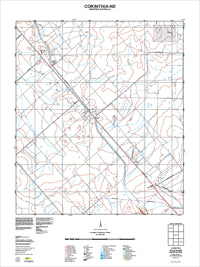2735-IV-NE Corinthia Topographic Map by Landgate 2011
