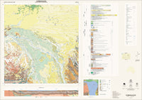 3056 Warrawagine WA Geological Map 1st Edition 1999