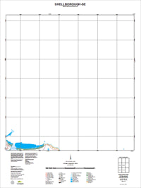 2758-II-SE Shellborough Topographic Map by Landgate 2011