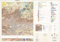 2255 Pinderi Hills WA Geological Map 1st Edition 2000