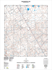 2830-IV-NE Mainnerup Topographic Map by Landgate 2011