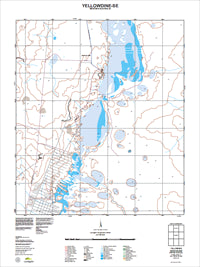 2835-III-SE Yellowdine Topographic Map by Landgate 2011