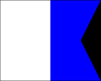 Maritime Signal Flag A Alpha
