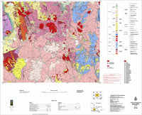 SJ54-08 Ballarat VIC Geological Map (2nd Edition) (1997)