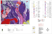SJ55-06 Warburton VIC Geological Map (2nd Edition) (1997)