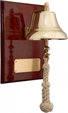 Mounted 6inch Brass Bell