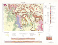 SD5314 Hodgson Downs NT Geological Map (1st Edition) (1963)