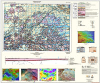 SF5308 Sandover River NT Geological Map (2nd Edition) (2002)