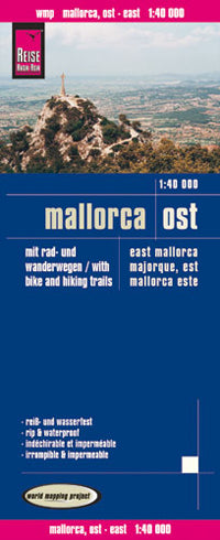 East Mallorca Road Map (2nd Edition) by Reise Know-How (2010)