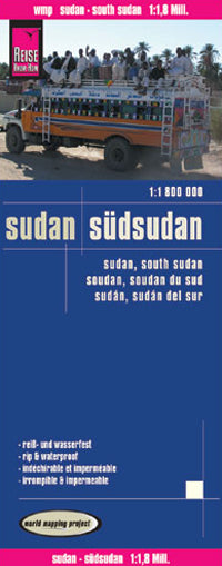 Sudan Folded Travel Map (2nd Edition) by Reise Know-How (2013)