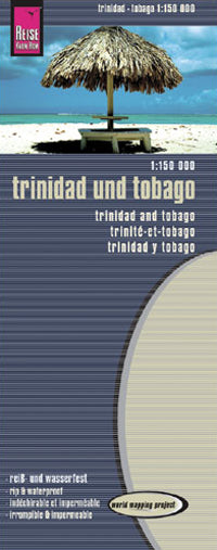 Trinidad & Tobago Folded Travel Map (2nd Edition) by Reise Know-How (2007)