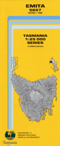 5657 Emita Topographic Map (1st Edition) by TasMap (1998)