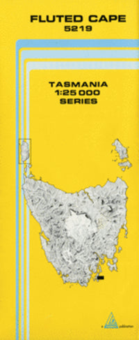 5219 Fluted Cape Topographic Map (1st Edition) by TasMap (1983)