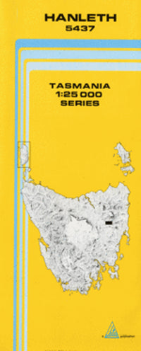 5437 Hanleth Topographic Map (1st Edition) by TasMap (1981)