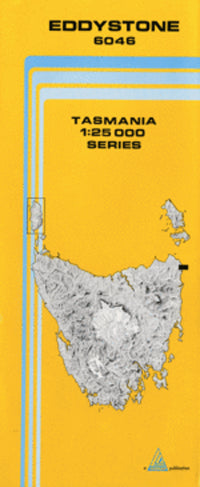 6046 Eddystone Topographic Map (1st Edition) by TasMap (1981)