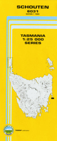 6031 Schouten Topographic Map (1st Edition) by TasMap (1993)