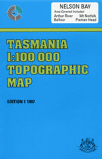 7815 Nelson Bay Topographic Map (1st Edition) by TasMap (1997)