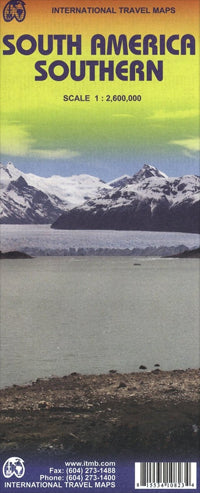 South America Southern Road Map (6th Edition) by ITMB (2008)
