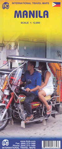 Manila Road Map (1st Edition) by ITMB (2009)