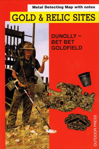 Dunolly-Bet Bet Goldfield Gold Relic Map by Doug Stone