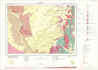 SF54-05 Urandangi QLD Geological Map (2nd Edition) (1958)