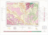 SF54-09 Glenormiston QLD Geological Map (1st Edition) (1965)