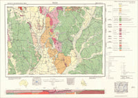 SF54-10 Boulia QLD Geological Map (1st Edition) (1967)