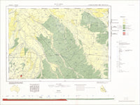 SF54-03 Julia Creek QLD Geological Map (1st Edition) (1963)