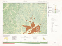 SF54-11 Mackunda QLD Geological Map (1st Edition) (1964)