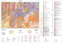 SE55-13 Clarke River QLD Geological Map (2nd Edition) (1996)