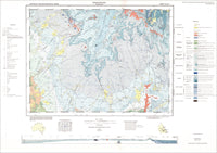 SG55-07 Eddystone QLD Geological Map (1st Edition) (1967)